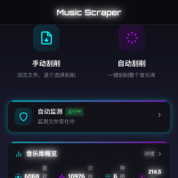 音乐刮削整理重复检测自动化工具，应有尽有