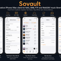 分享一个自己开发的音乐库 App：支持绿联 NAS / WebDAV 导入，iPhone、Mac 离线播放